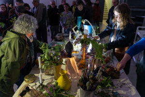 « Nature morte : Vanité » performance de Ginette Bernier