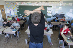 Atelier « La création au bout des doigts » avec Marc Tremblay.